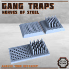 Image of the set of Stack City - Gang Traps - by Seaside Crow