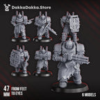 Image of the set of Steel Union - Heavy Bogatyr - by Seaside Crow
