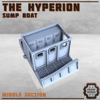 Image of the set of Stack City - Sump Boat (modular!) - by Seaside Crow