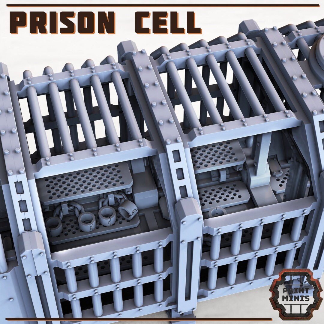 Image of the set of Stack City - Prison Cell - by Seaside Crow