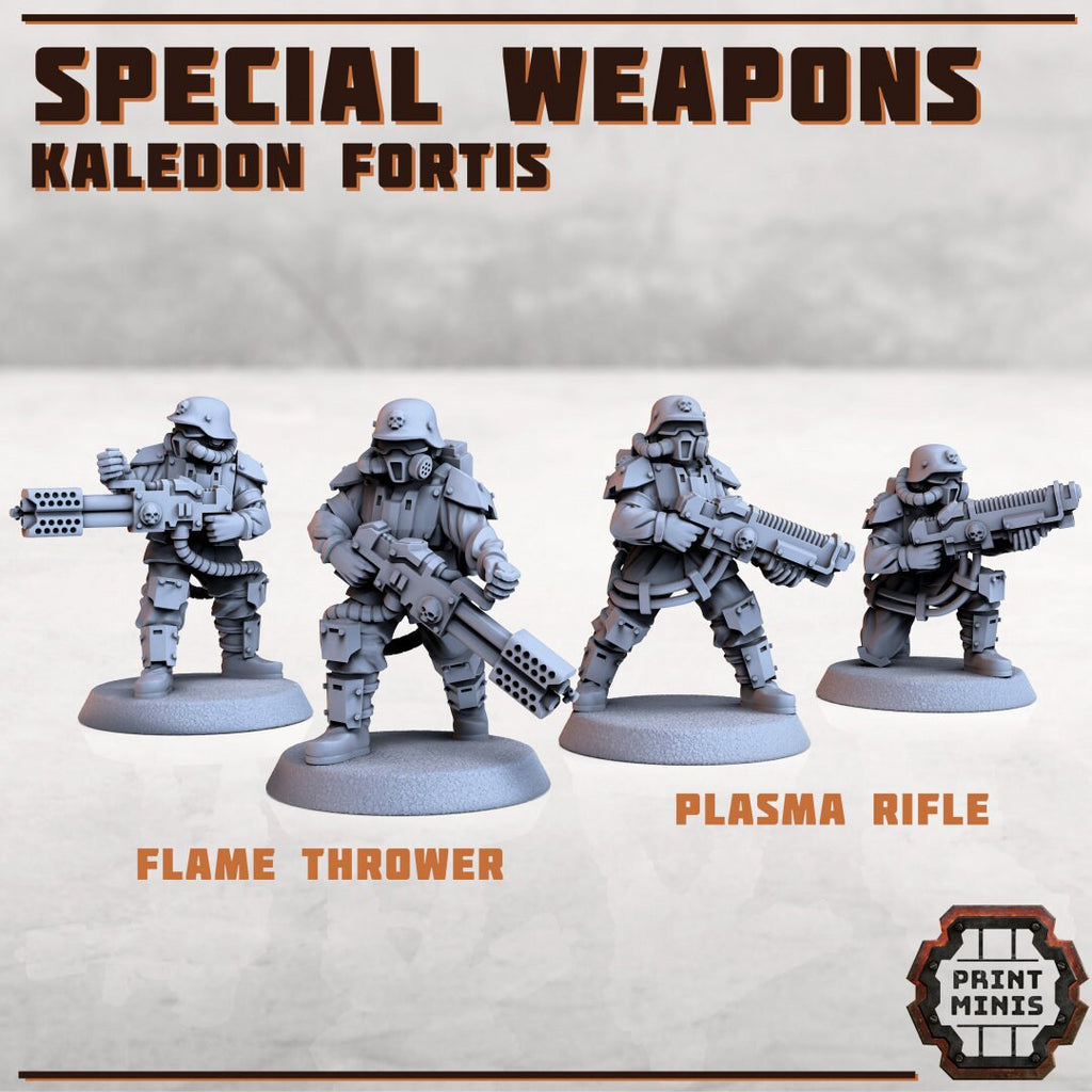 Kaledon Fortis - 2x Special Weapons