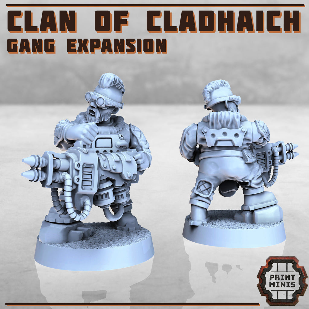 Image of the set of Clan of Cladhaich - x7 Mineral Gang Expansion - by Seaside Crow