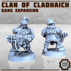 Image of the set of Clan of Cladhaich - x7 Mineral Gang Expansion - by Seaside Crow