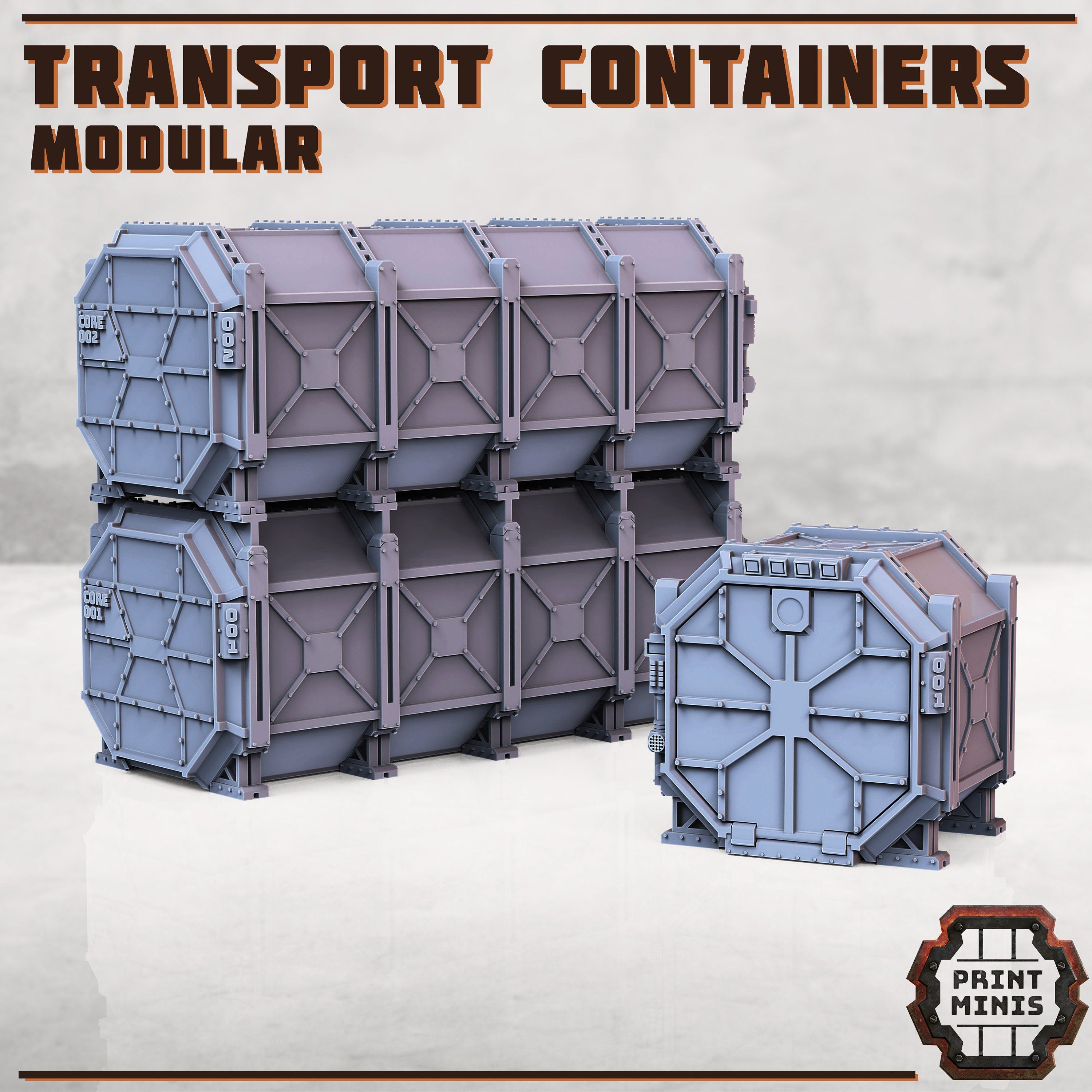 Image of the set of Stack City - Container - by Seaside Crow