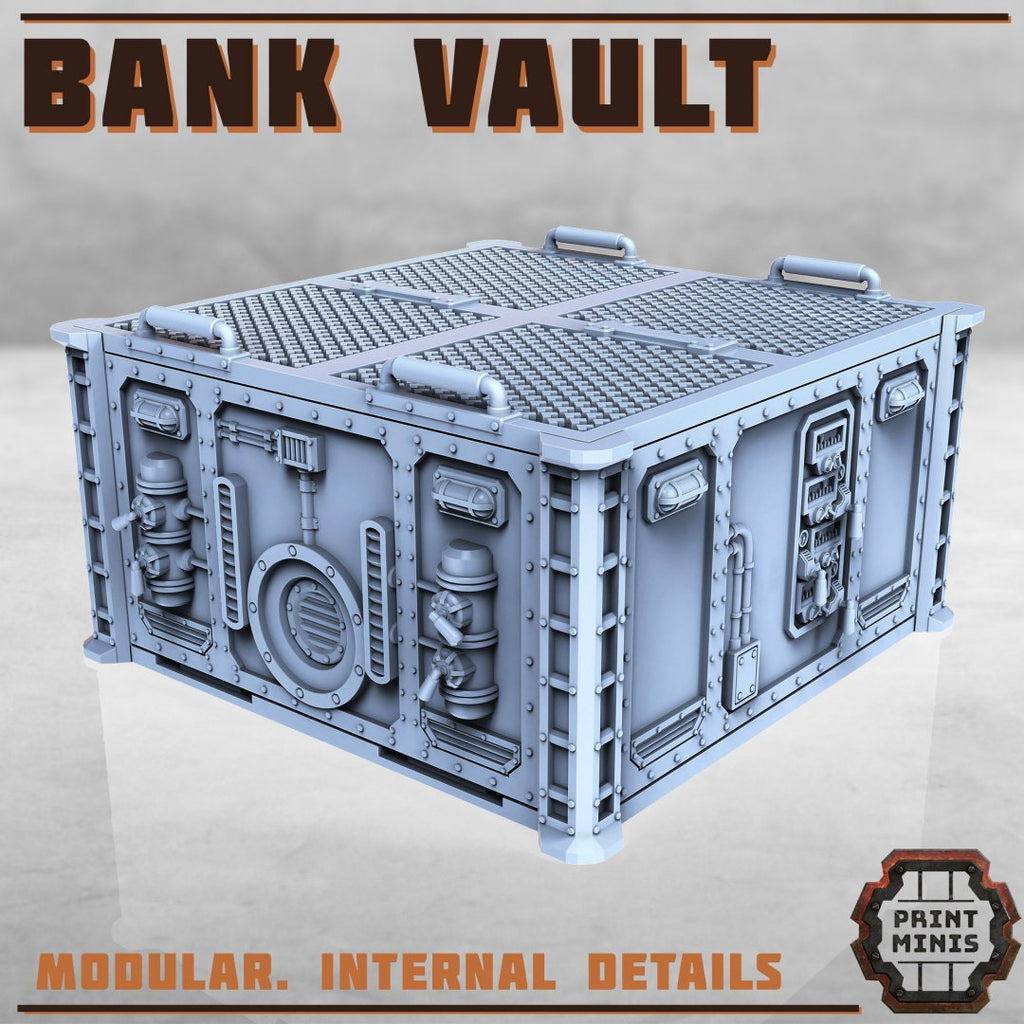 Image of the set of Stack City - Bank Vault - by Seaside Crow