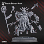 Image of the set of Machine Cult - Kardinal of Machine Cult - by Seaside Crow