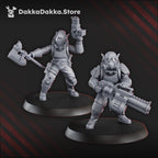 Image of the set of Gorggrot Tactic Squad (x10) - by Seaside Crow