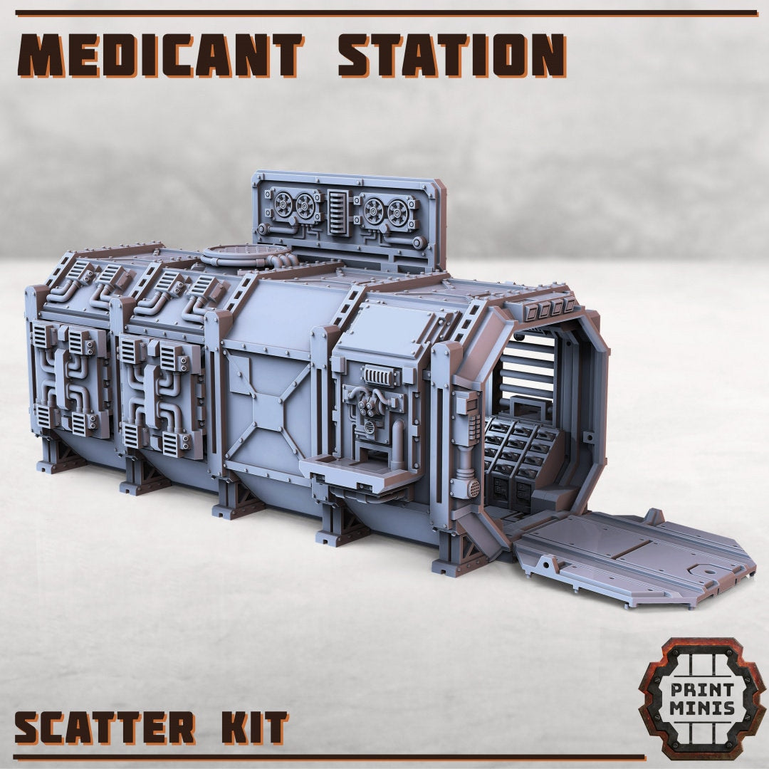 Image of the set of Stack City - Medicant Station - by Seaside Crow