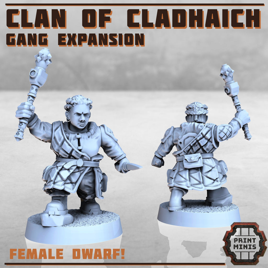 Image of the set of Clan of Cladhaich - x7 Mineral Gang Expansion - by Seaside Crow