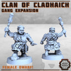 Image of the set of Clan of Cladhaich - x7 Mineral Gang Expansion - by Seaside Crow
