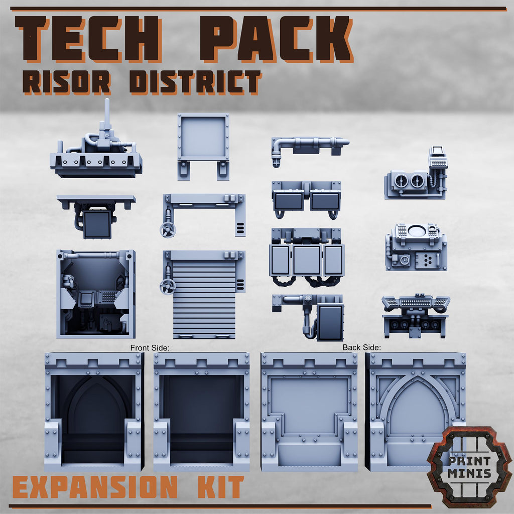 Image of the set of Risor District - Tech Expansion - by Seaside Crow