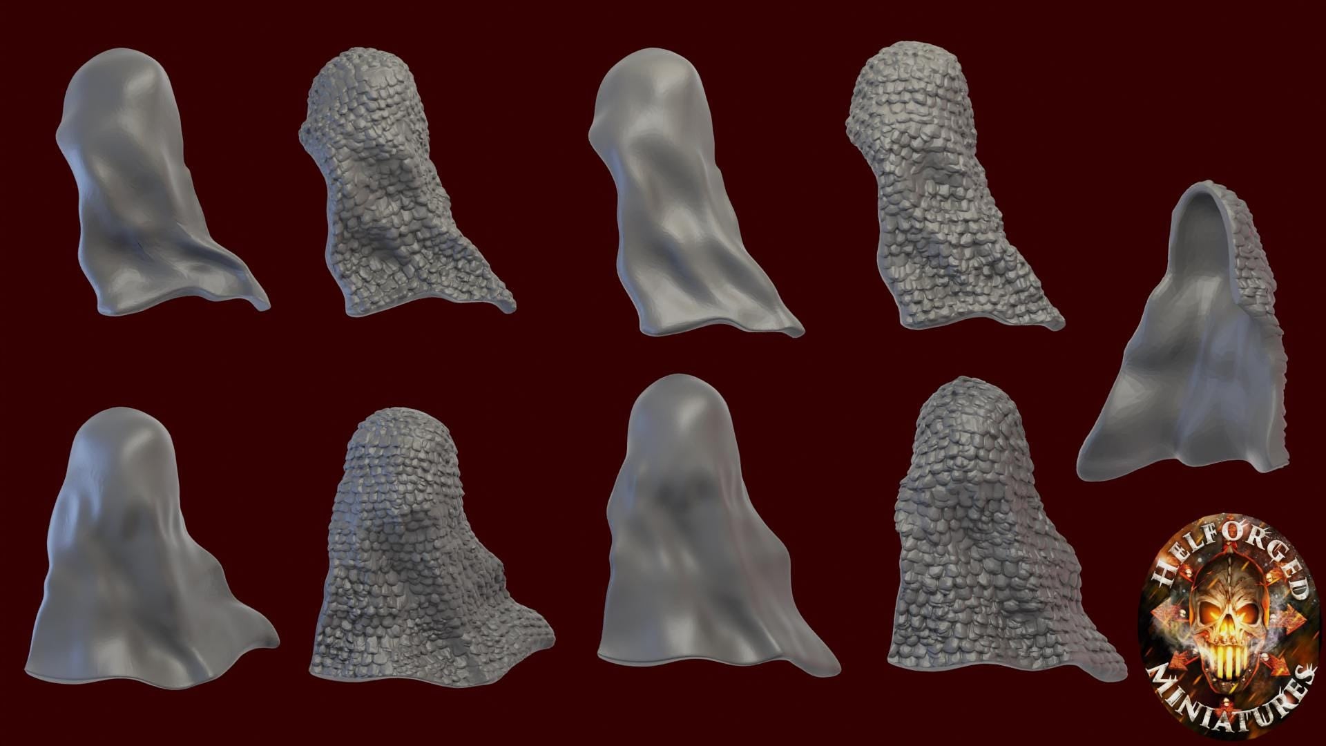 Hydra Legion - 8x Scout Shoulder Capes