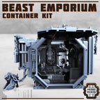 Image of the set of Stack City - Beast Emporium - by Seaside Crow
