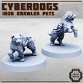 Image of the set of Iron Brawlers - 2x Cyberdogs - by Seaside Crow