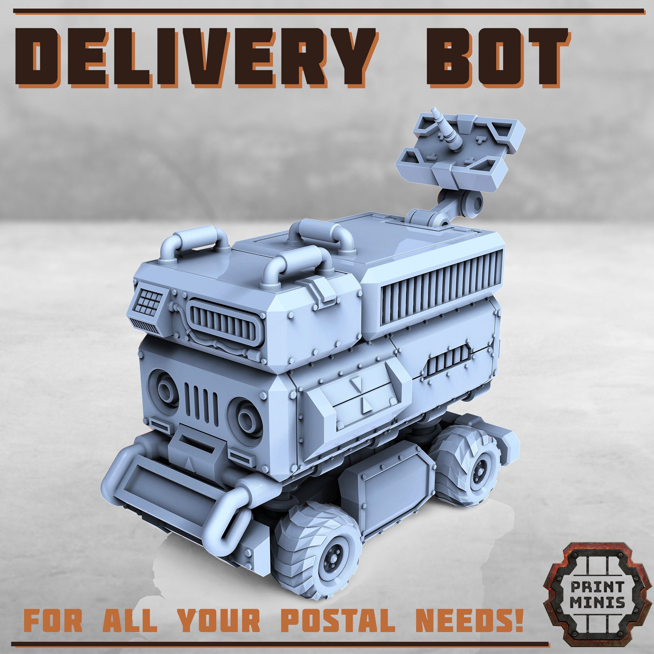 Image of the set of Stack City - Delivery Bot - by Seaside Crow