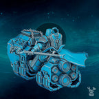 Image of the set of Scylla Legion - Scylla Psyker On Bike - by Seaside Crow