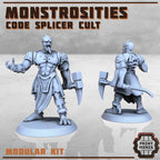 Image of the set of Code Splicer Cult - x10 Monstrosities - by Seaside Crow
