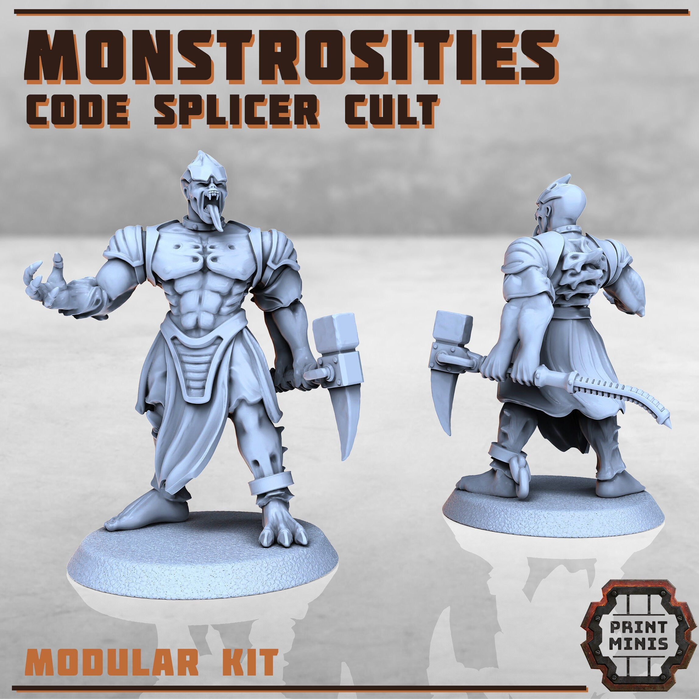 Image of the set of Code Splicer Cult - x10 Monstrosities - by Seaside Crow