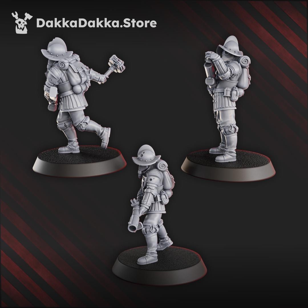 Pilgrims - Torquemada's Inquisition - 3x Conquistador Bombers