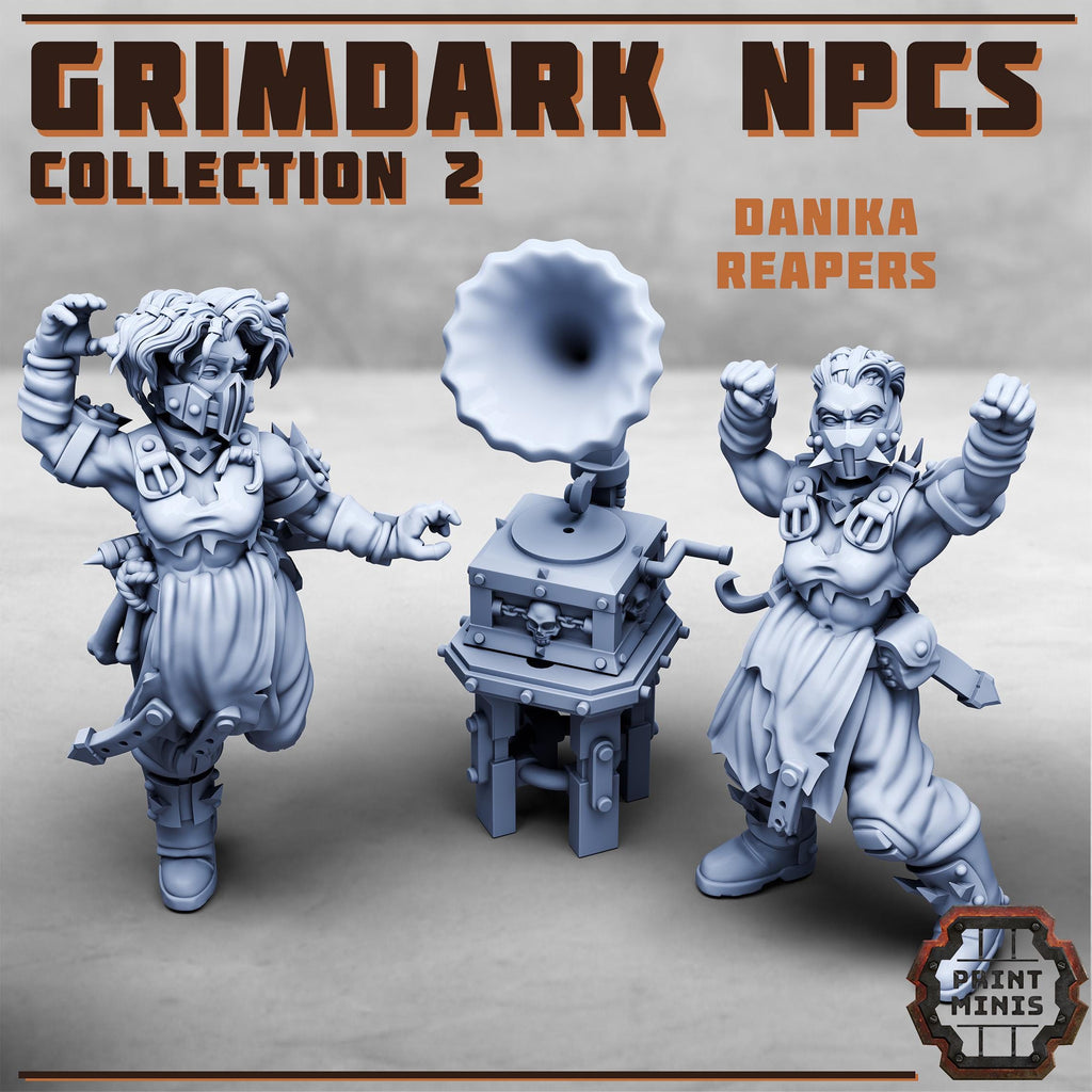 Image of the set of Grimdark NPC:s 2 - by Seaside Crow