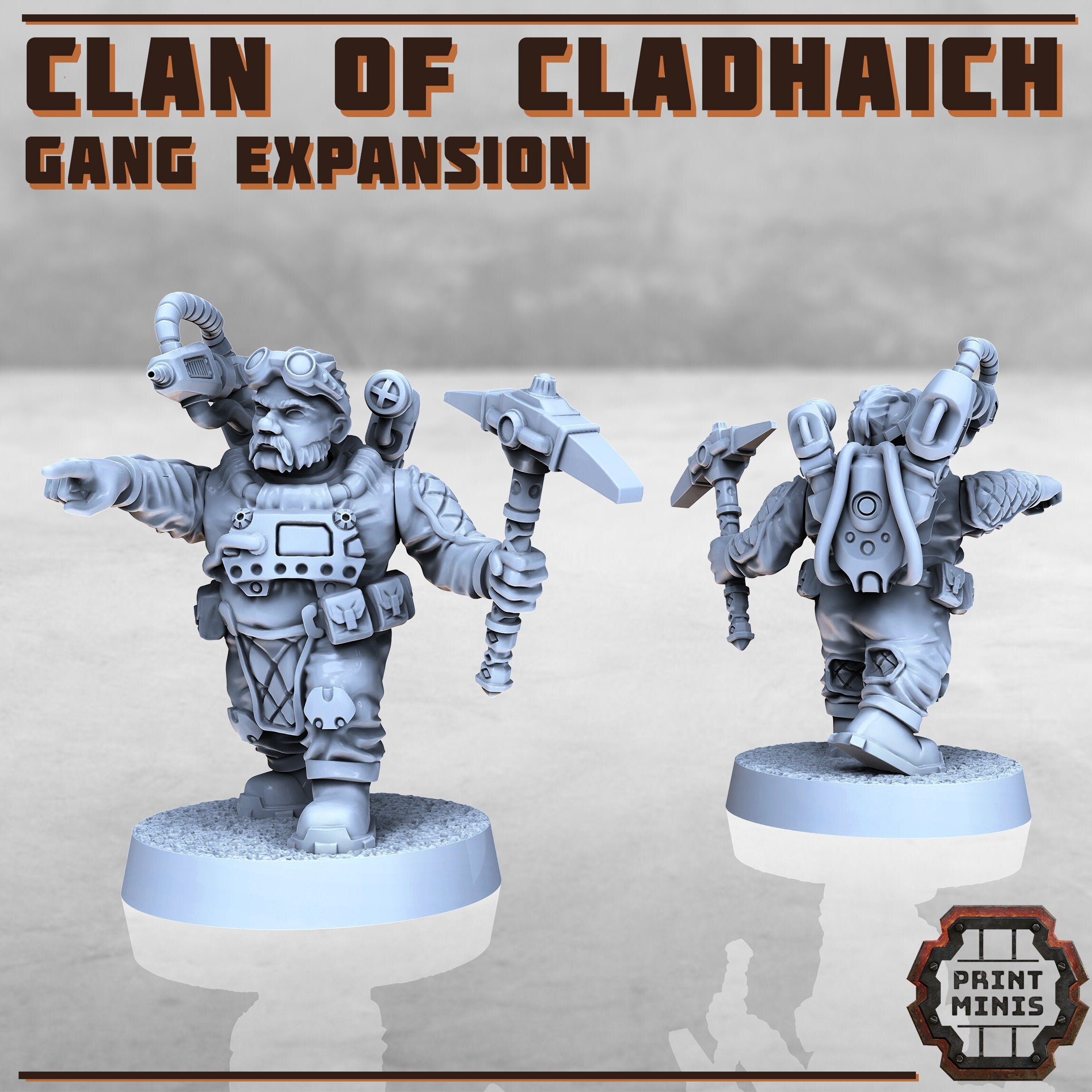 Image of the set of Clan of Cladhaich - x7 Mineral Gang Expansion - by Seaside Crow