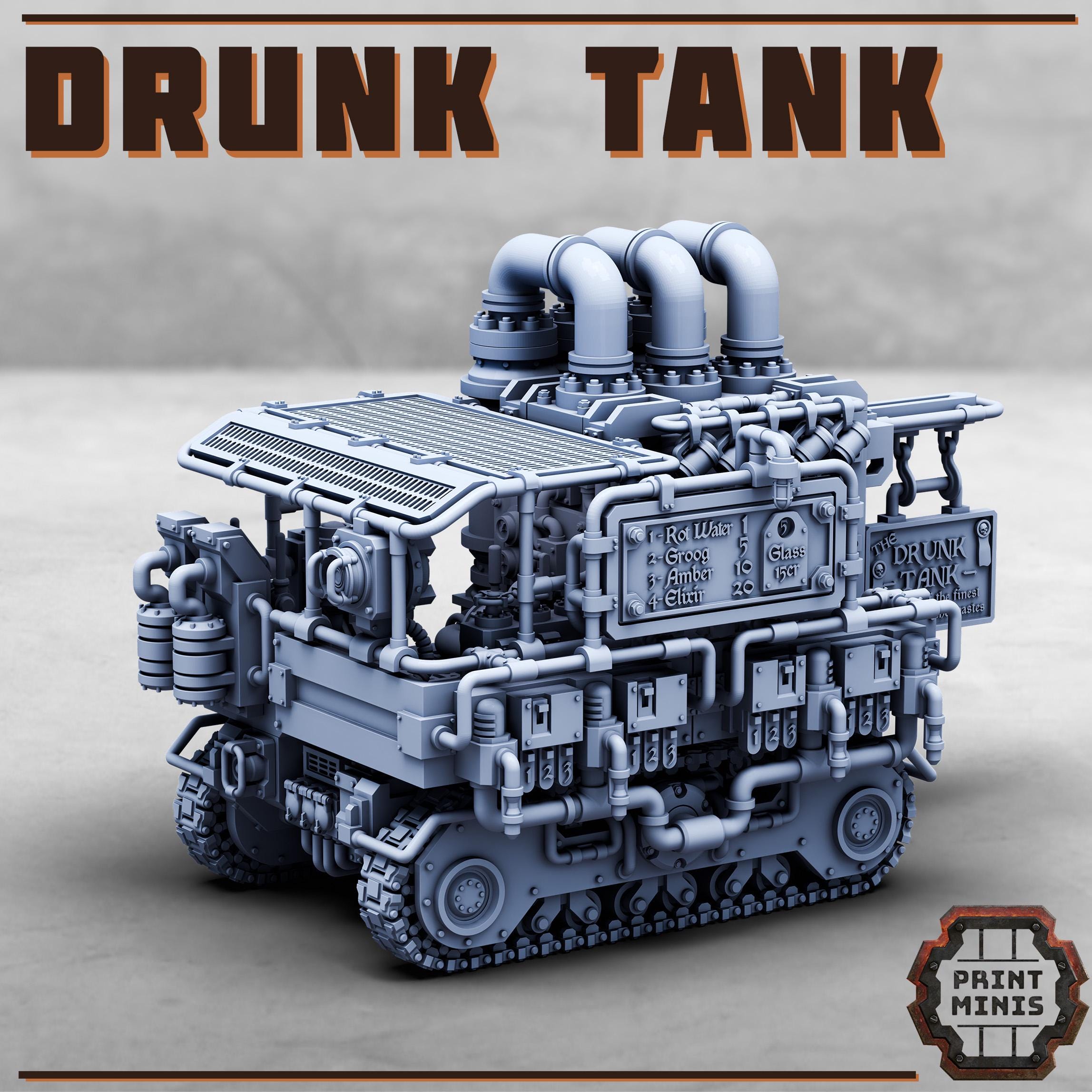 Image of the set of Stack City - Drunk Tank - by Seaside Crow