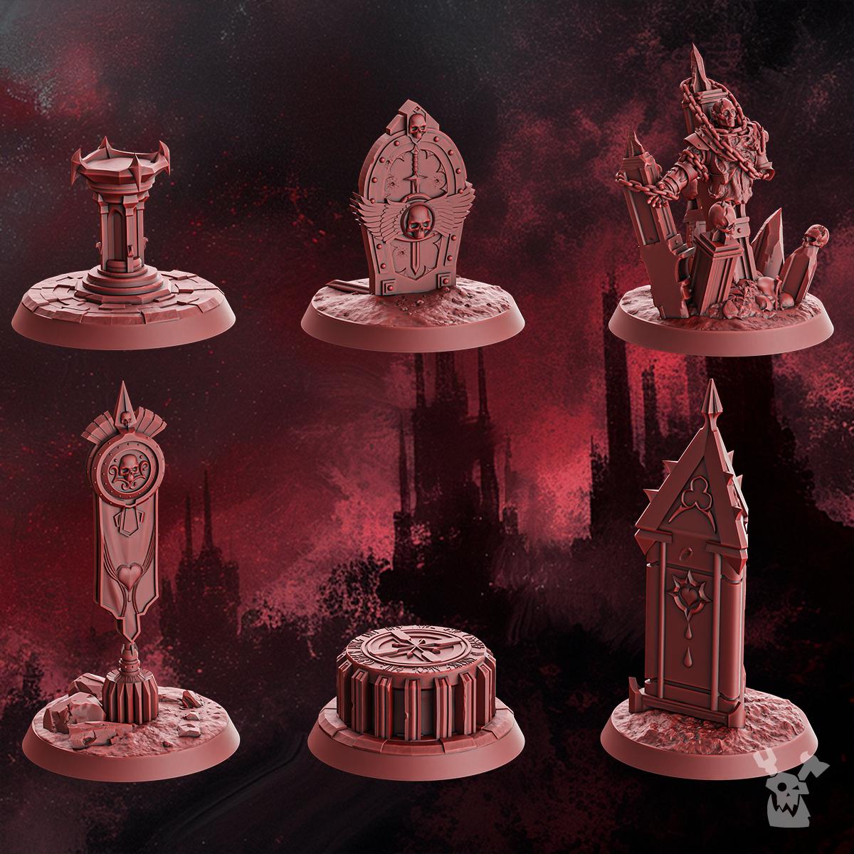 Crimson Wings - Objective Markers