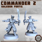 Image of the set of Kaledon Fortis - 1x Commander 2 - by Seaside Crow