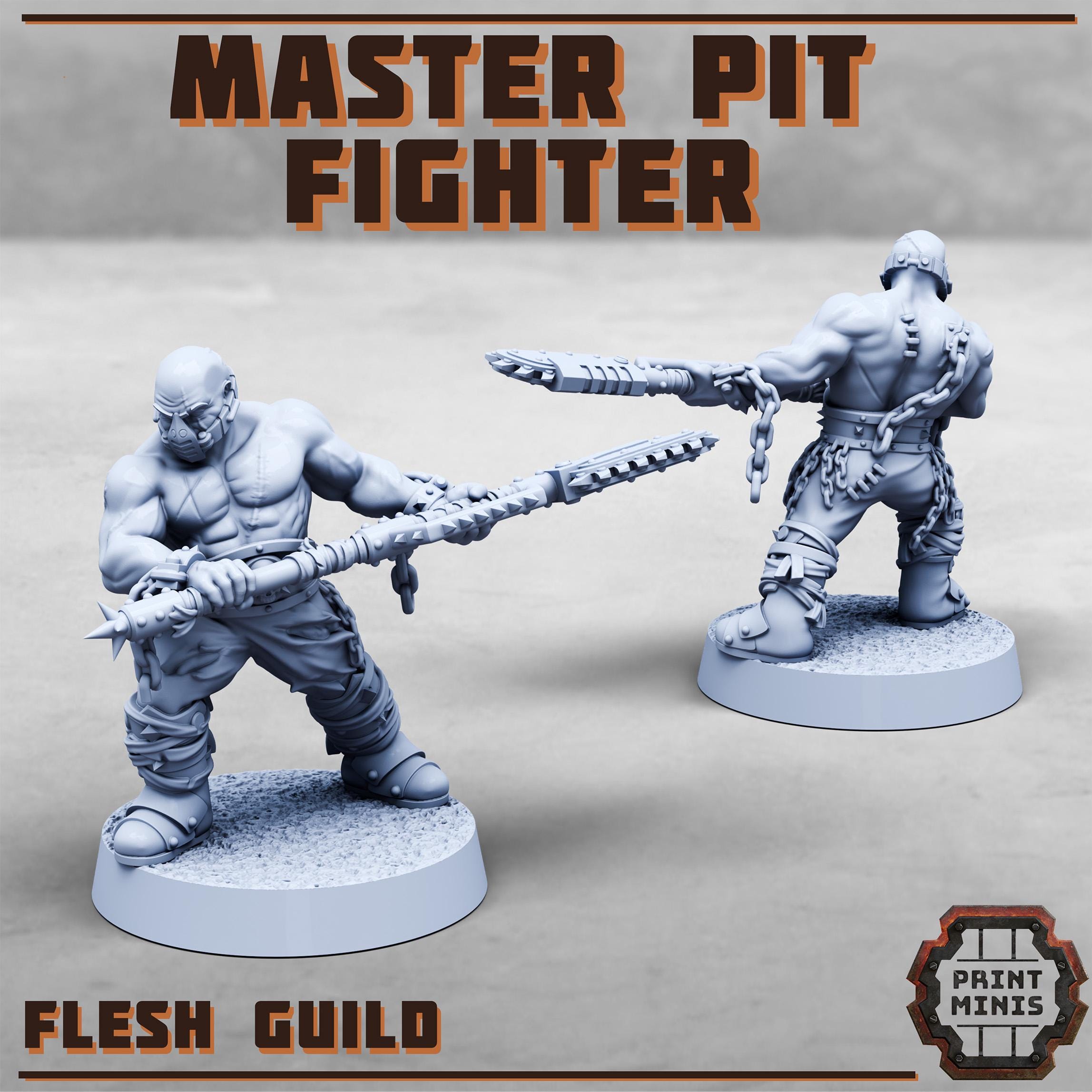 Image of the set of Flesh Guild - 2x Master Pit Fighters - by Seaside Crow