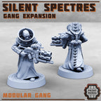 Image of the set of Silent Spectres - 8x Gang Expansion 1 - by Seaside Crow