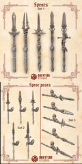 Crimson Lords - 5x Spears