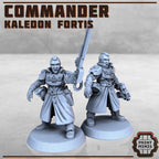 Image of the set of Kaledon Fortis - 1x Commander 1 - by Seaside Crow