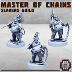 Image of the set of Slavers Guild - Master of Chains - by Seaside Crow