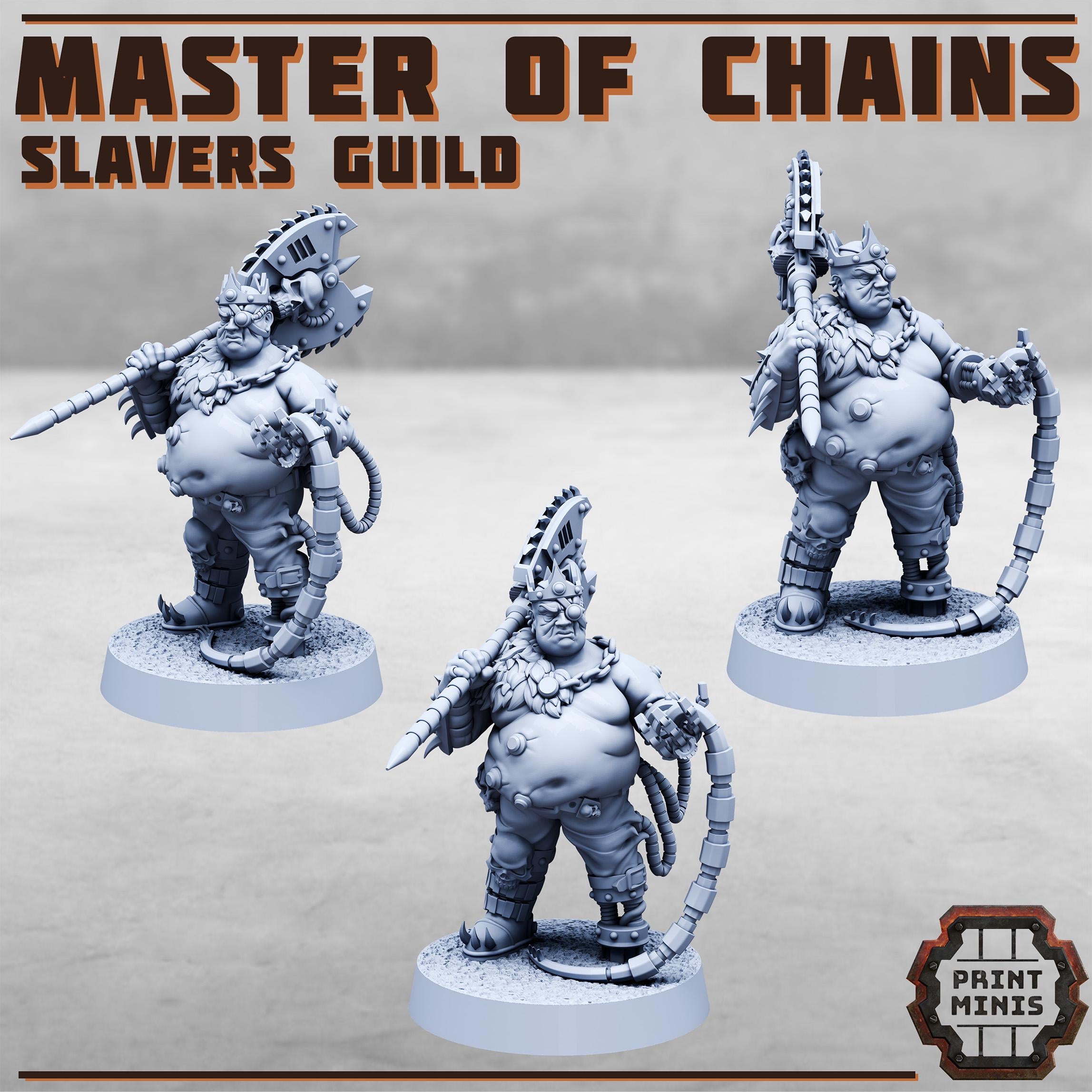 Image of the set of Slavers Guild - Master of Chains - by Seaside Crow