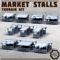 Image of the set of Stack City - Market Stalls - by Seaside Crow