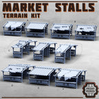 Image of the set of Stack City - Market Stalls - by Seaside Crow