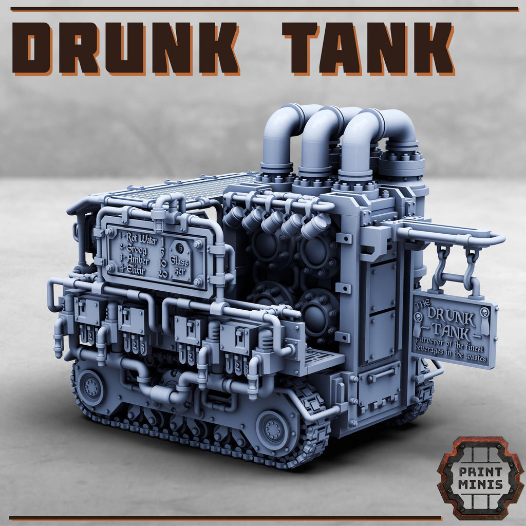 Image of the set of Stack City - Drunk Tank - by Seaside Crow
