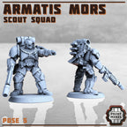 Image of the set of Armatis Marines  - x6 Scouts - by Seaside Crow