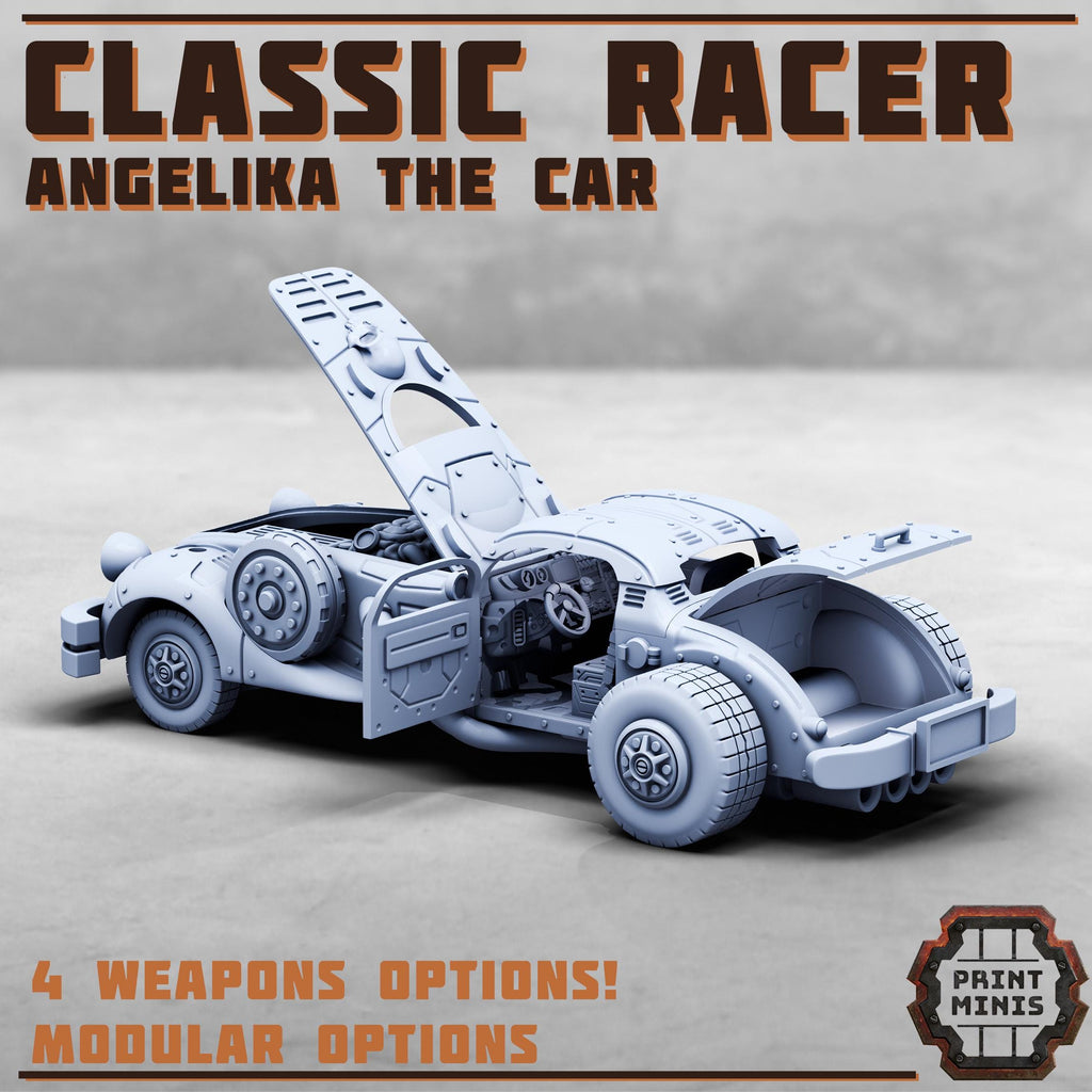 Image of the set of Stack City - Angelika Race Car - by Seaside Crow