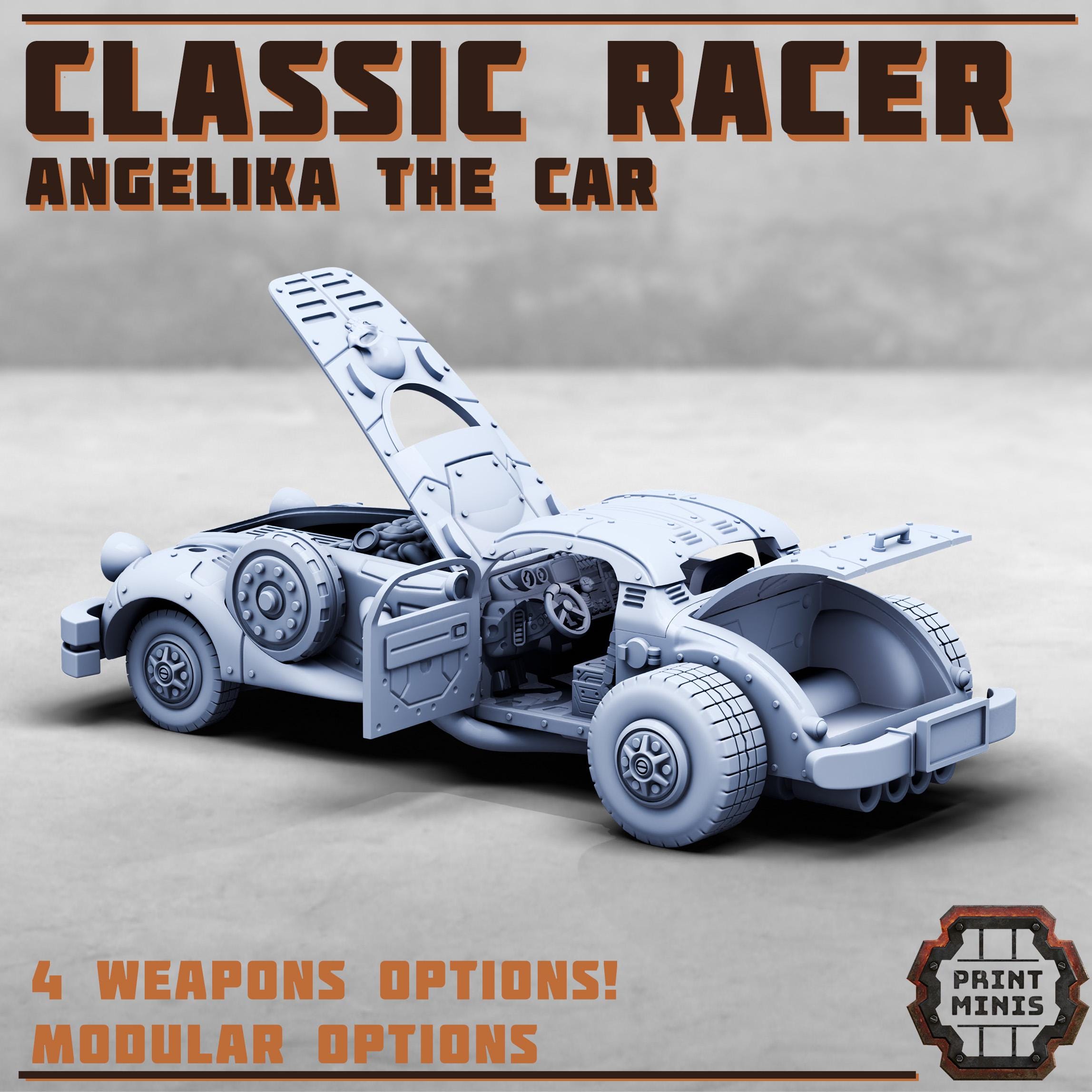 Image of the set of Stack City - Angelika Race Car - by Seaside Crow