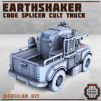 Image of the set of Code Splicer Cult - Earthshaker Truck - by Seaside Crow