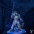 Image of the set of Victrix Legion - Quintus Aexius the Primarch - by Seaside Crow