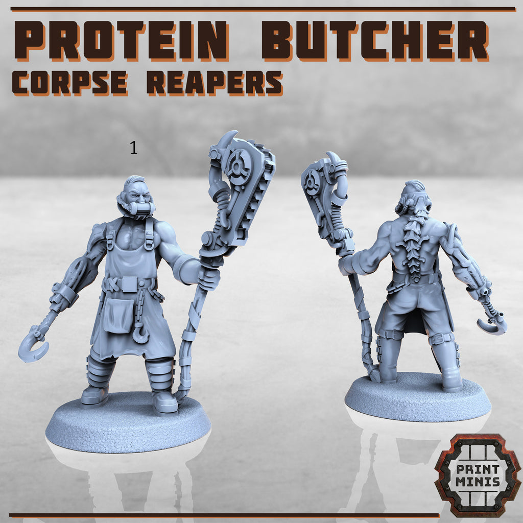 Image of the set of Stack City - Protein Butcher - by Seaside Crow