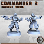 Image of the set of Kaledon Fortis - 1x Commander 2 - by Seaside Crow