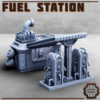 Image of the set of Stack City - Fuel Station - by Seaside Crow