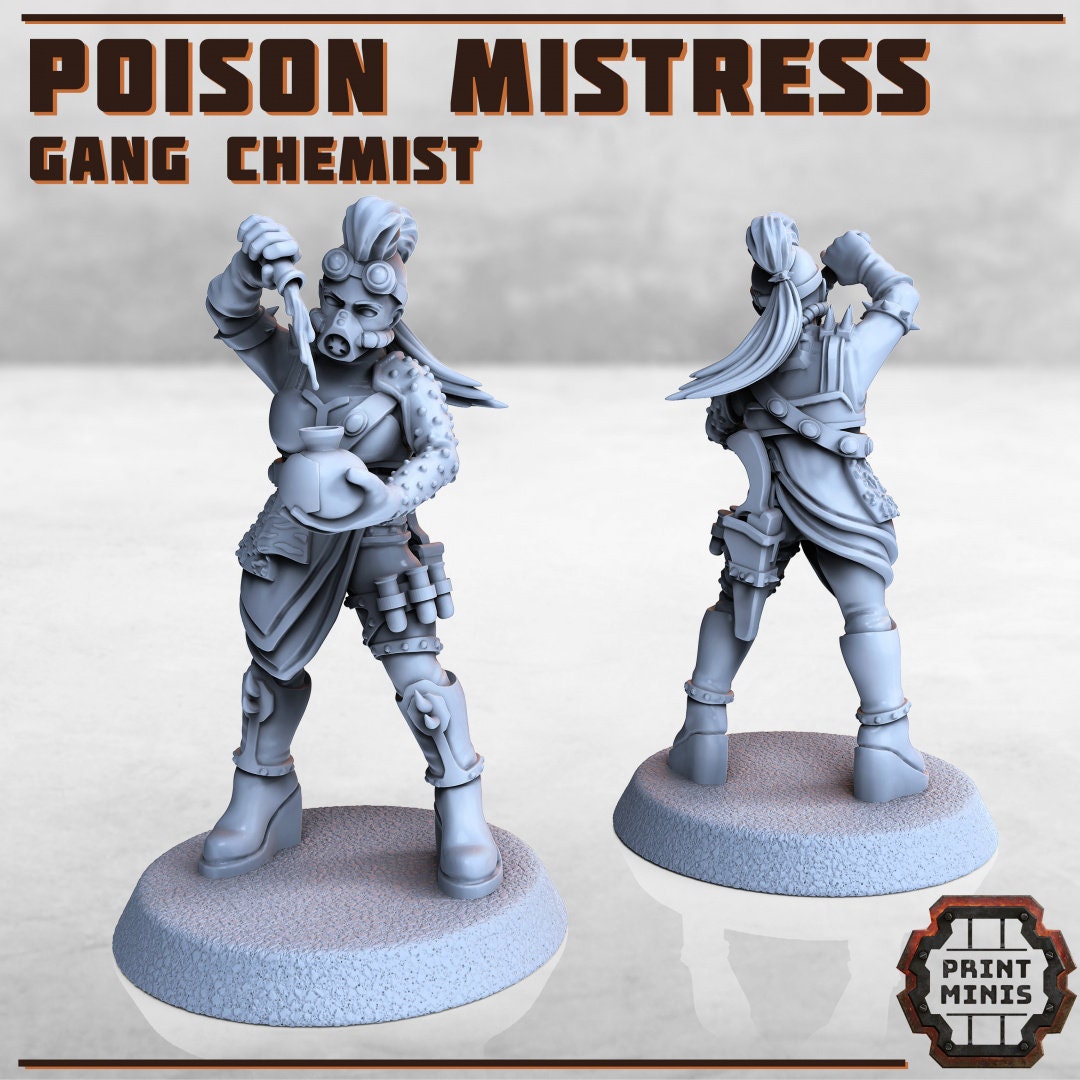 Image of the set of Stack City - Poison Mistress - by Seaside Crow