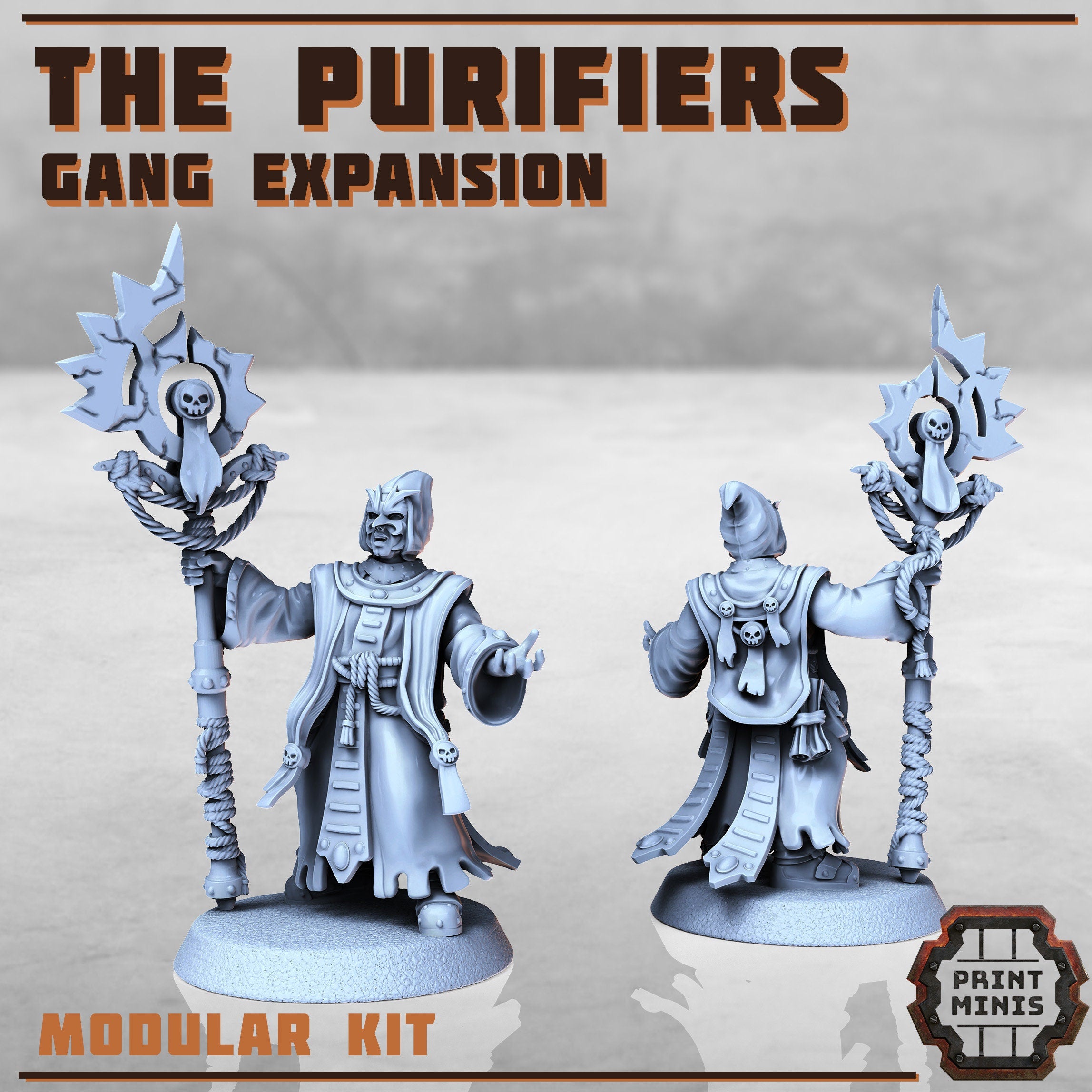 Image of the set of Purifiers - x11 Gang Expansion 1 - by Seaside Crow