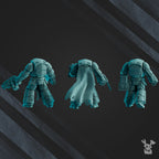 Image of the set of Scylla Legion - 5x Scylla Destroyer Arms - by Seaside Crow