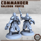 Image of the set of Kaledon Fortis - 1x Commander 1 - by Seaside Crow