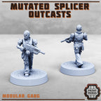 Image of the set of Stack City - 8x Mutated Splicer Outcasts - by Seaside Crow